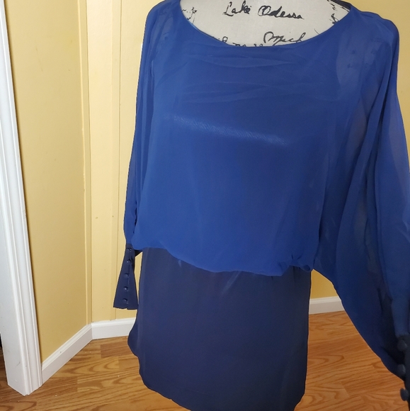 Navy Blue Dress {tea n rose} - Picture 3 of 8
